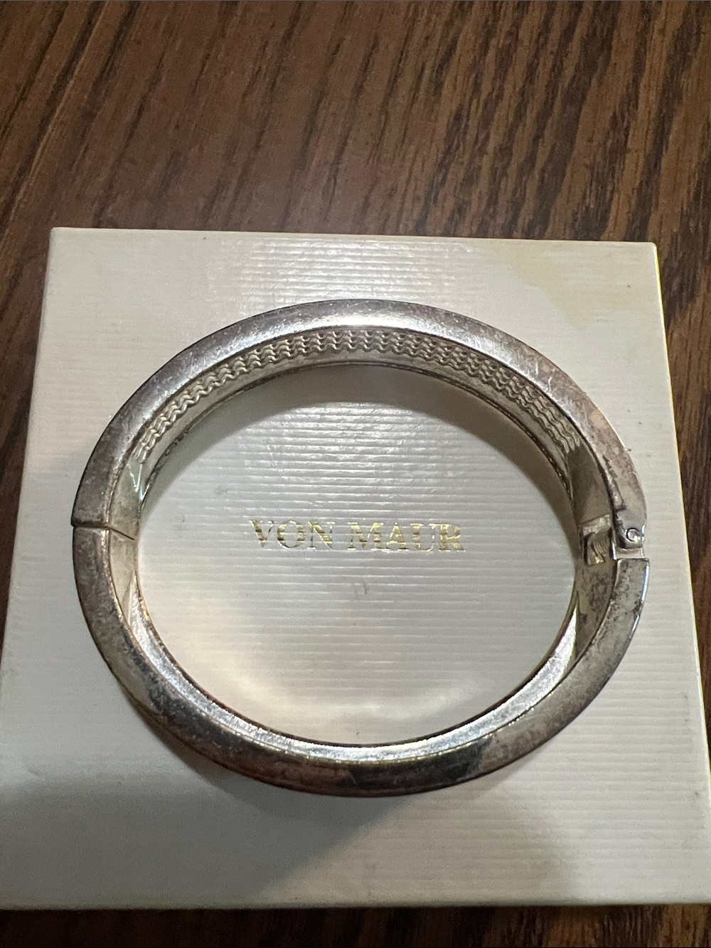 Silver Crystal Pavé Bangle Bracelet - Sparkling Clear Stones - Picture 2 of 5
